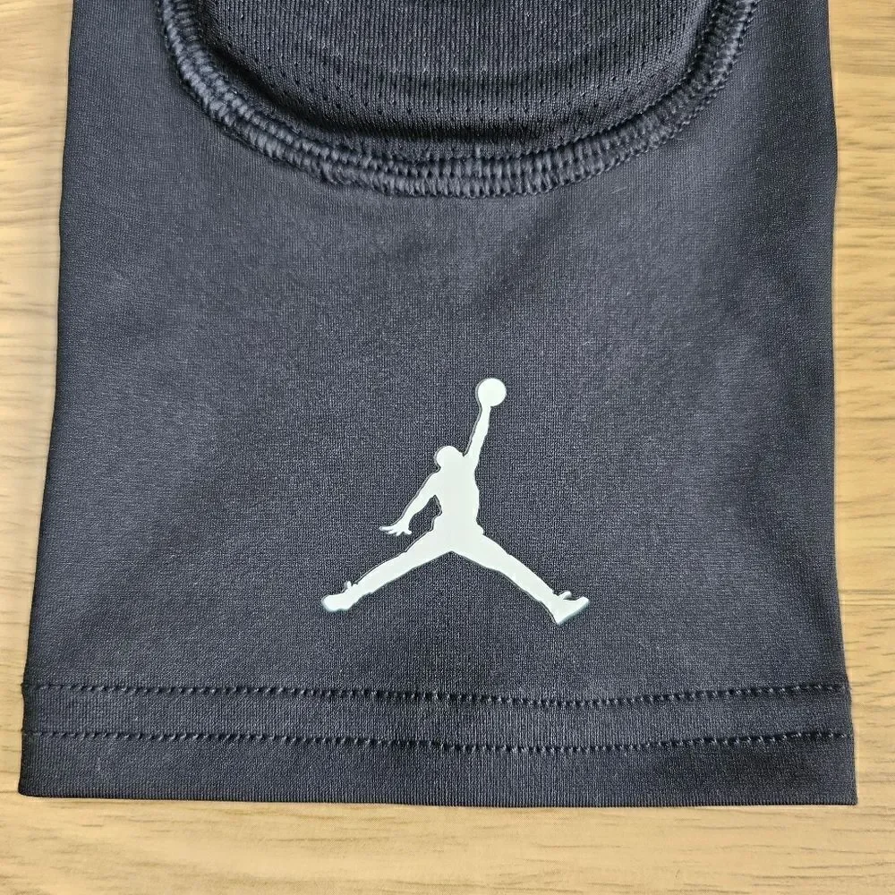 Air Jordan Nike Pro Hyperstrong Knee Shin Padded Sleeve Medium M Black White New